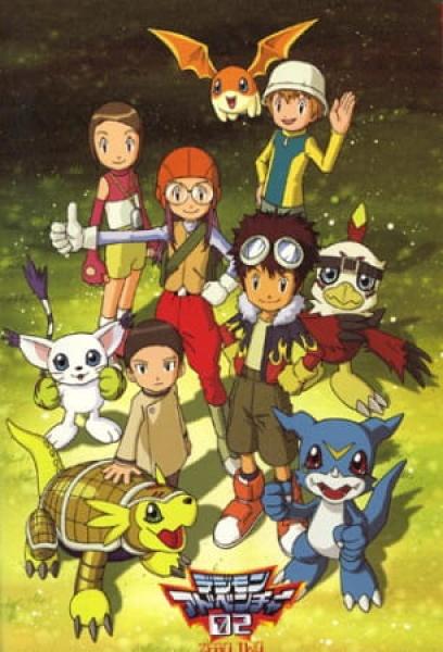 انمي Digimon Adventure 02 الموسم الثاني
